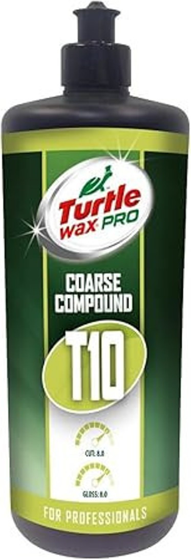 Turtle Wax Pro T10 Coarse Compound For Cars 1LTR